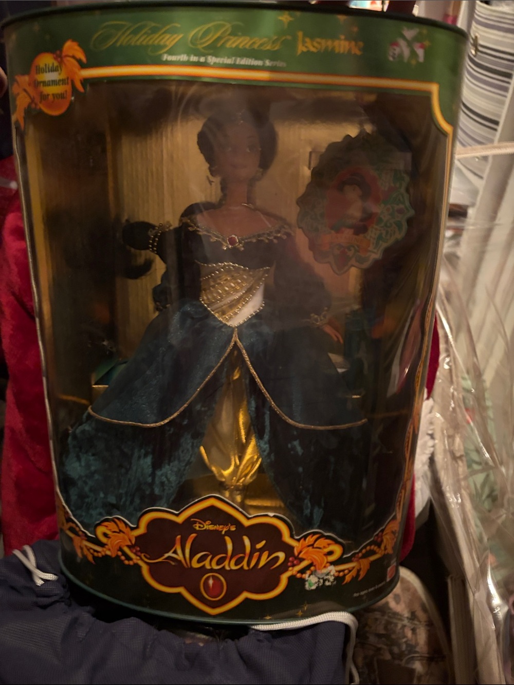 Disney Holiday Princess Jasmine Doll NIB
